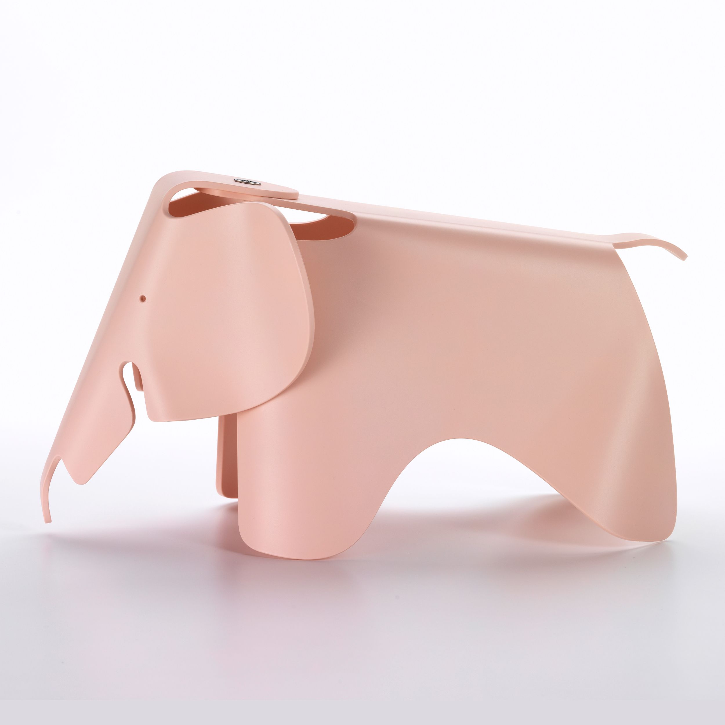 Eames Elephant von Vitra in pink als Freisteller seitlich