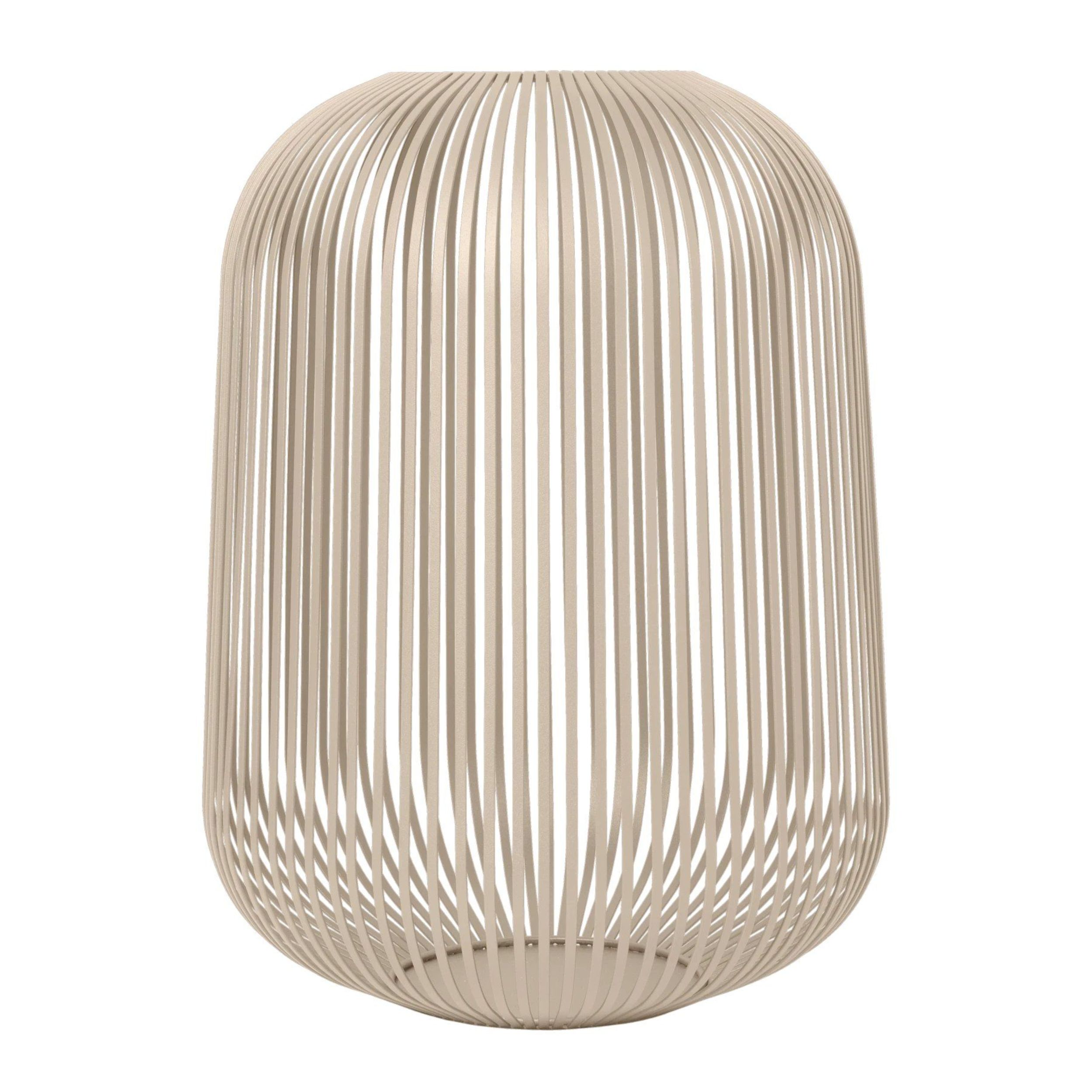 Laterne L Lito beige Freisteller