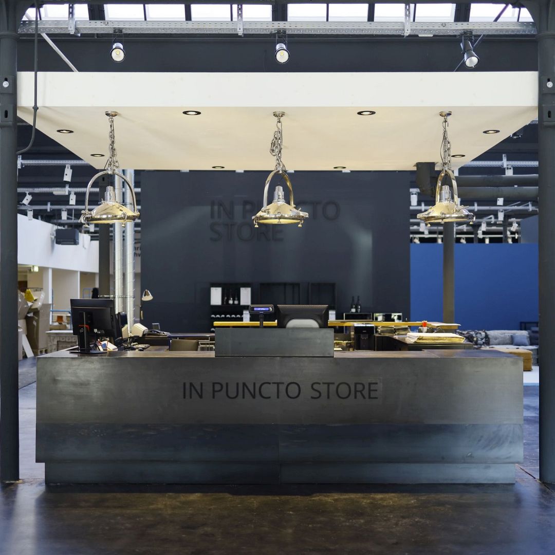 hohe Decken im Industrial Style