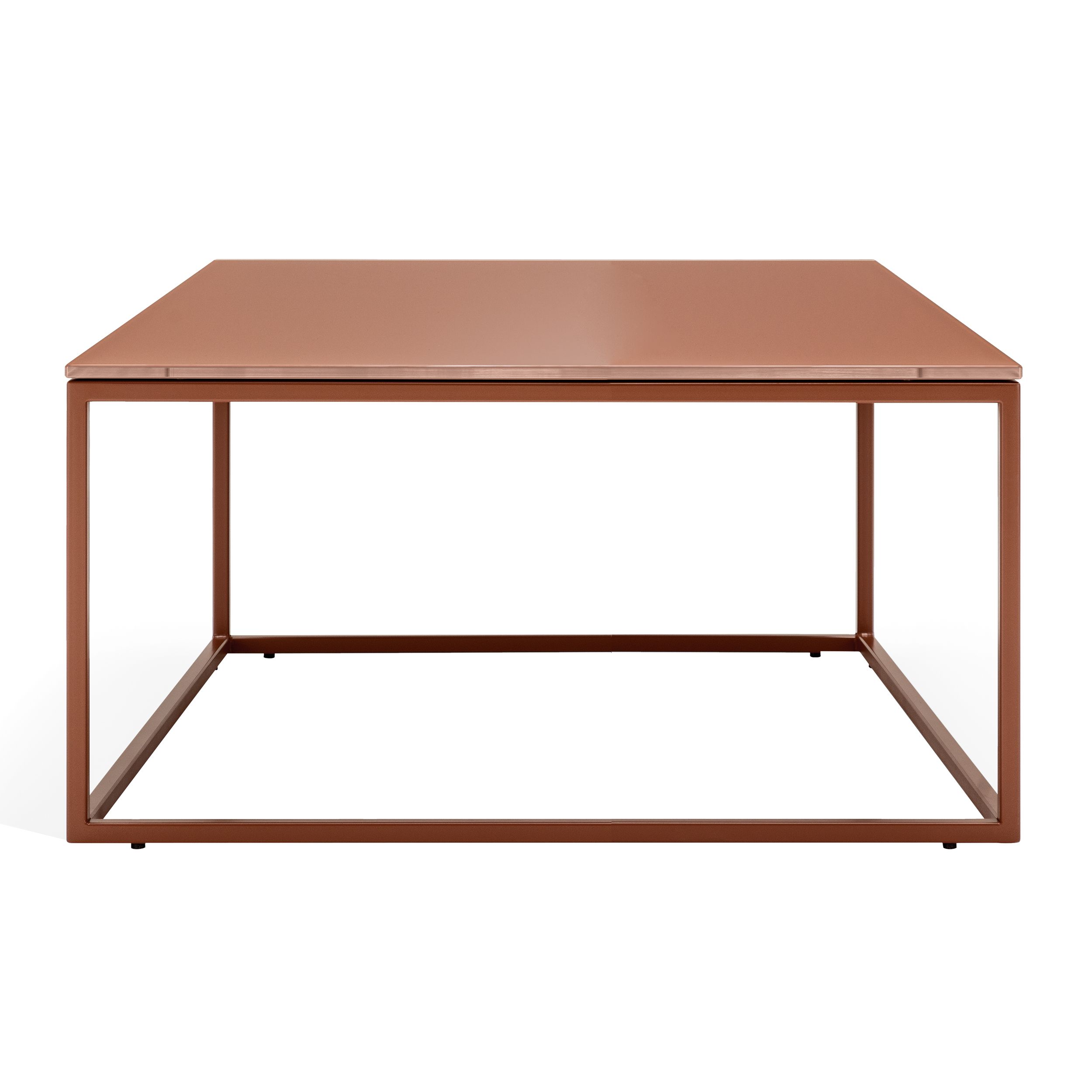 Couchtisch 912 von Rolf Benz in braun als Freisteller