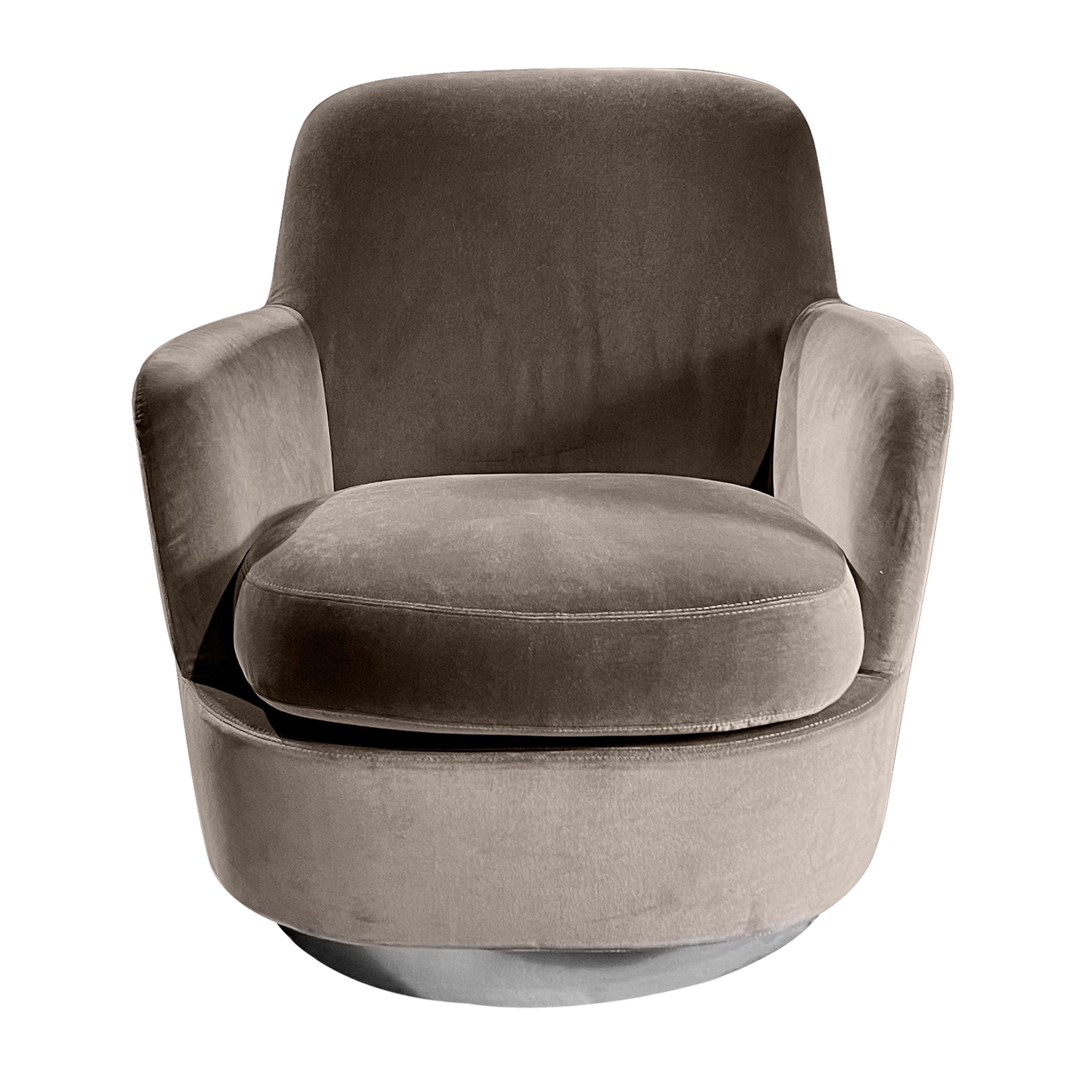 Sessel Jacques von Minotti als Freistller in braun