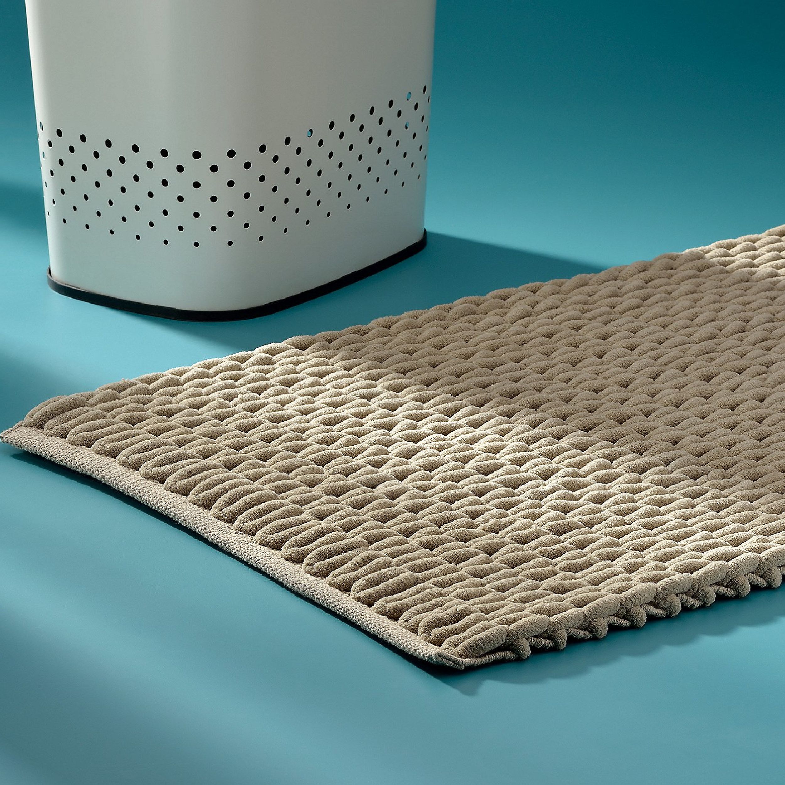 Badematte Marie von Kela beige als Milieubild02