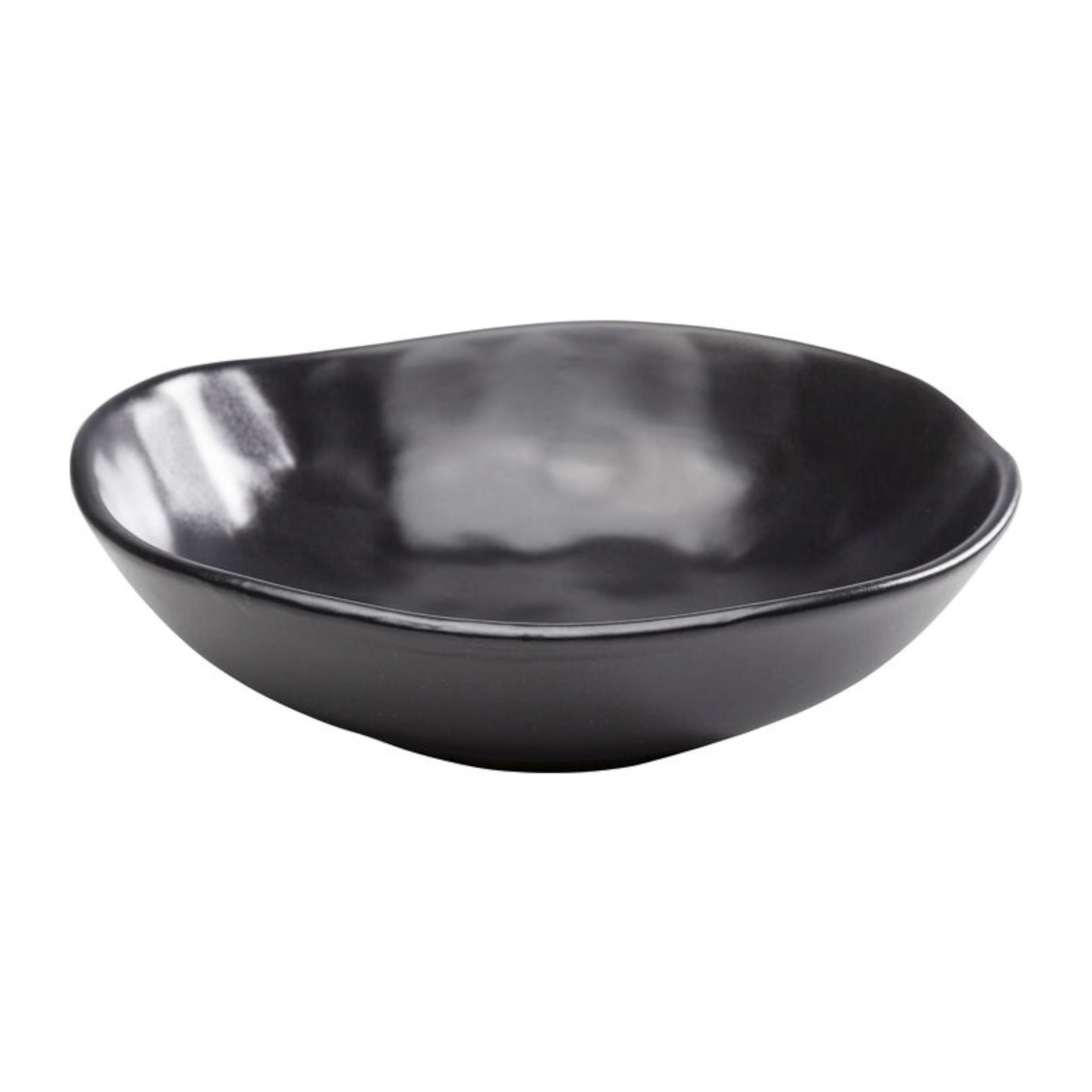 Teller Organic schwarz Freisteller