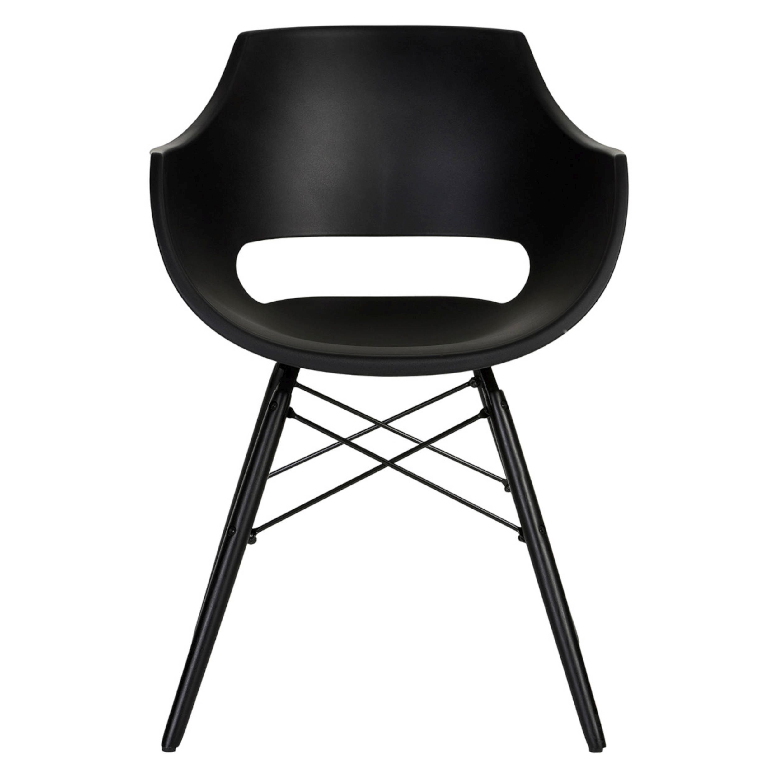 Schalenstuhl Jazz von Bodahl in schwarz als Freisteller