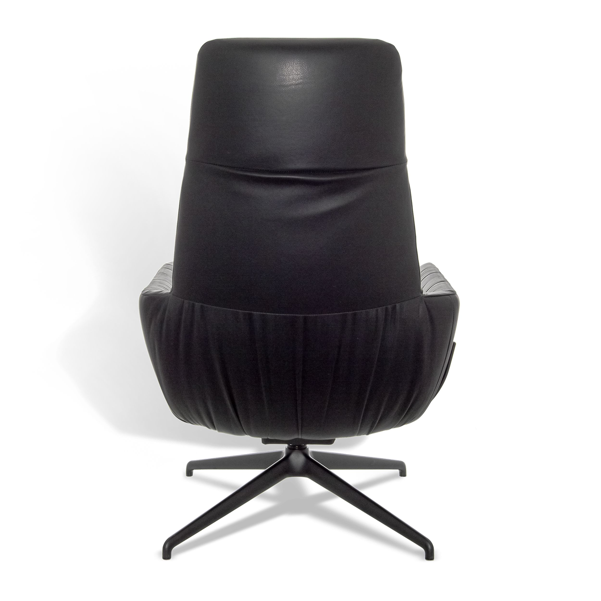 Relaxsessel Faye Casual Lounge von KFF in schwarz weitere Rückansicht