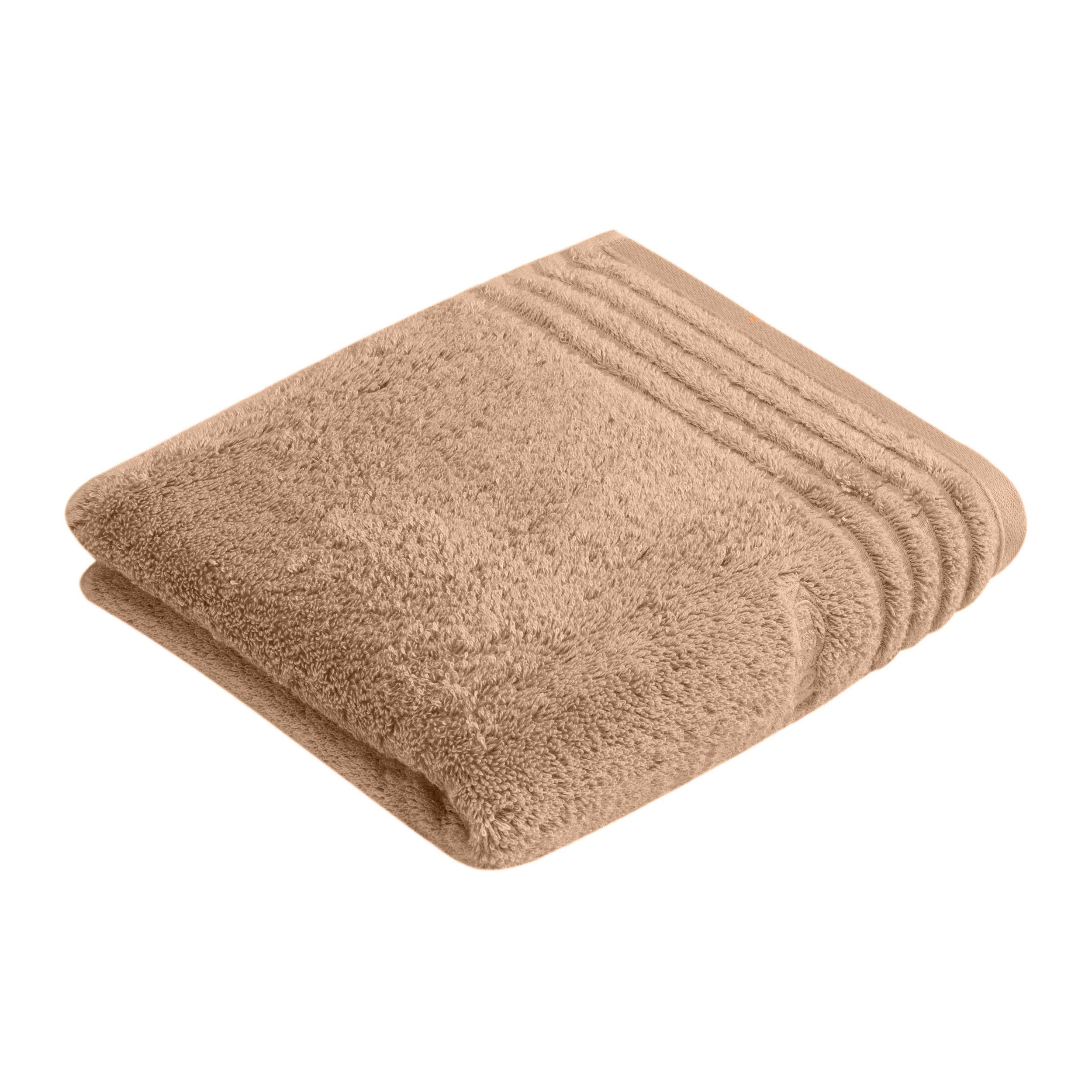 Handtuch Vienna Style Supersoft Vossen beige als Freisteller
