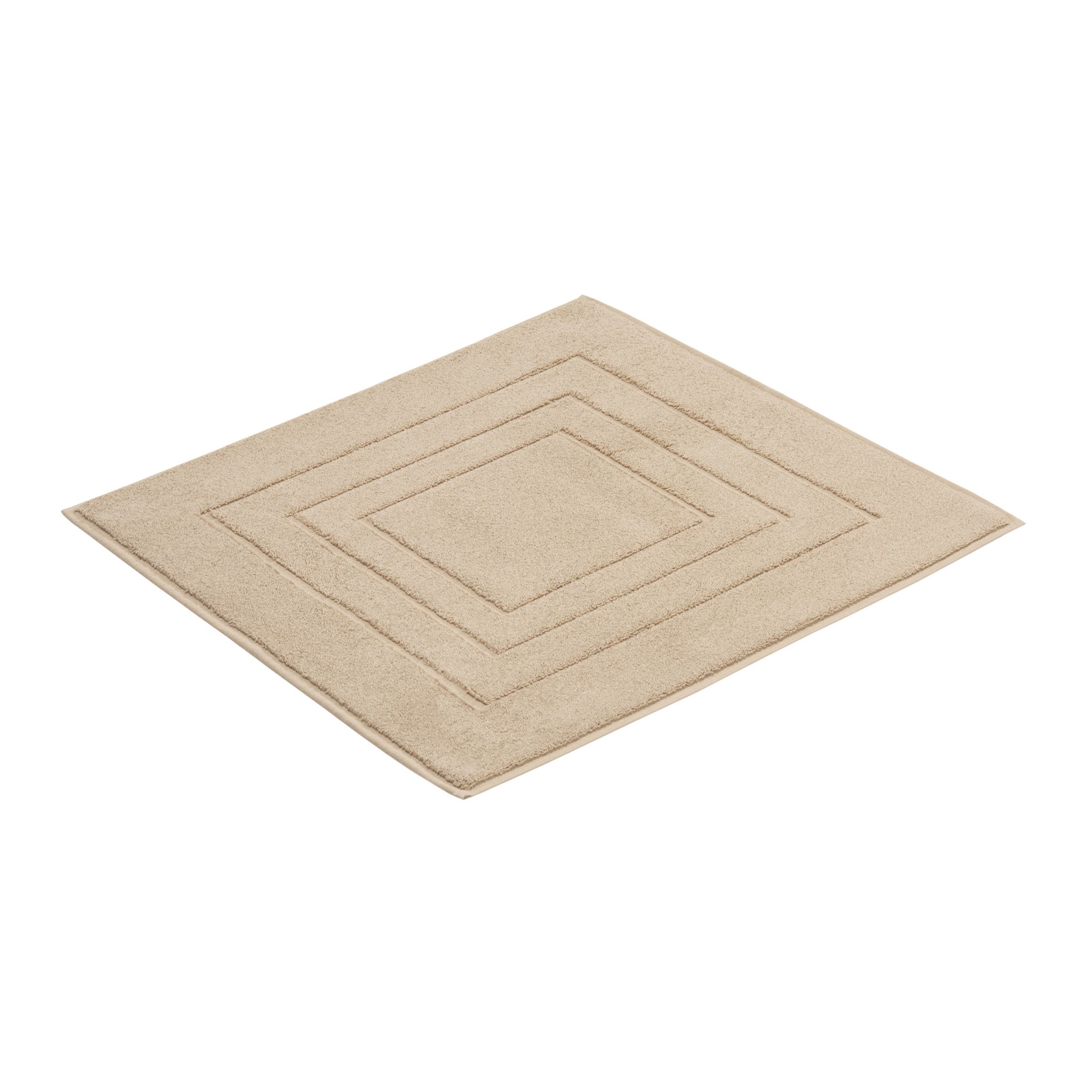 Badteppich Feeling von Vossen in beige als Freisteller