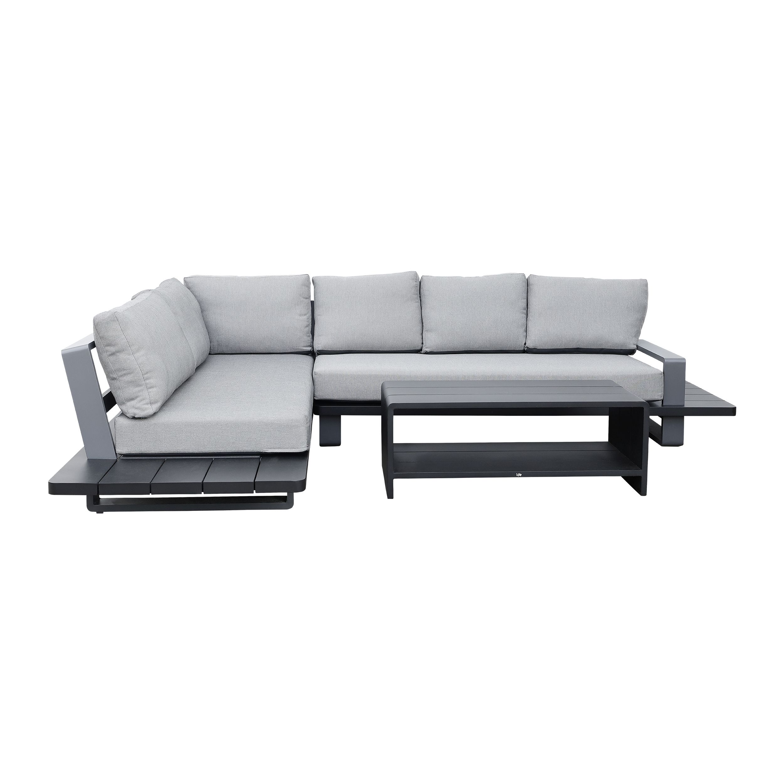 Lounge Fitz Roy von Life Outdoor in grau als Freisteller