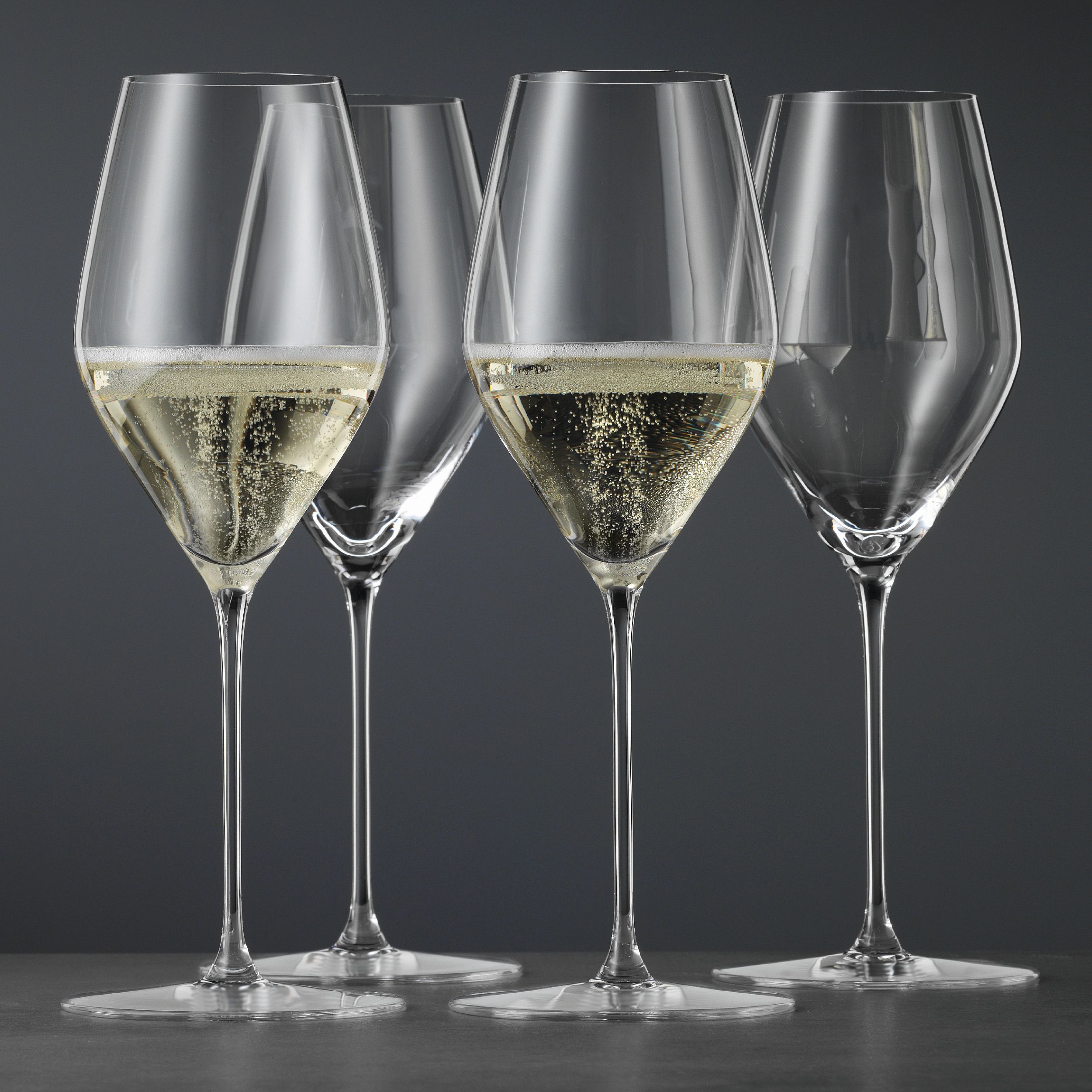 Champagnerglas Hi-Lie von Riedel klar Milieubild02