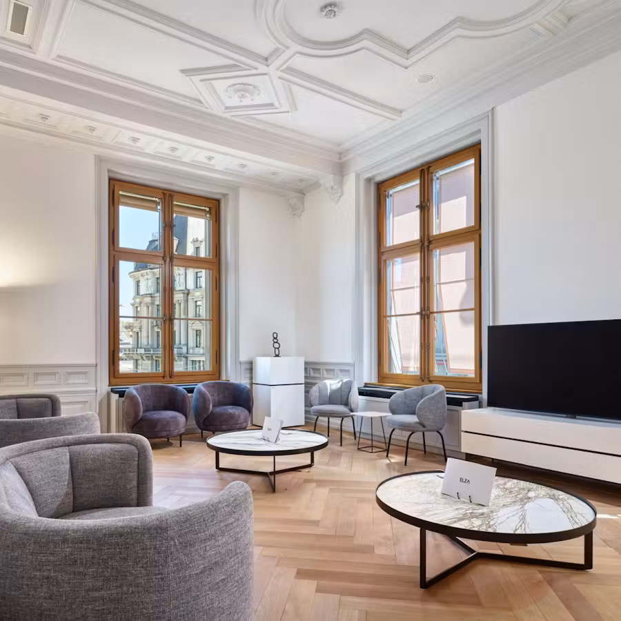 Einladendes Ambiente im ELZA Institut in Zürich