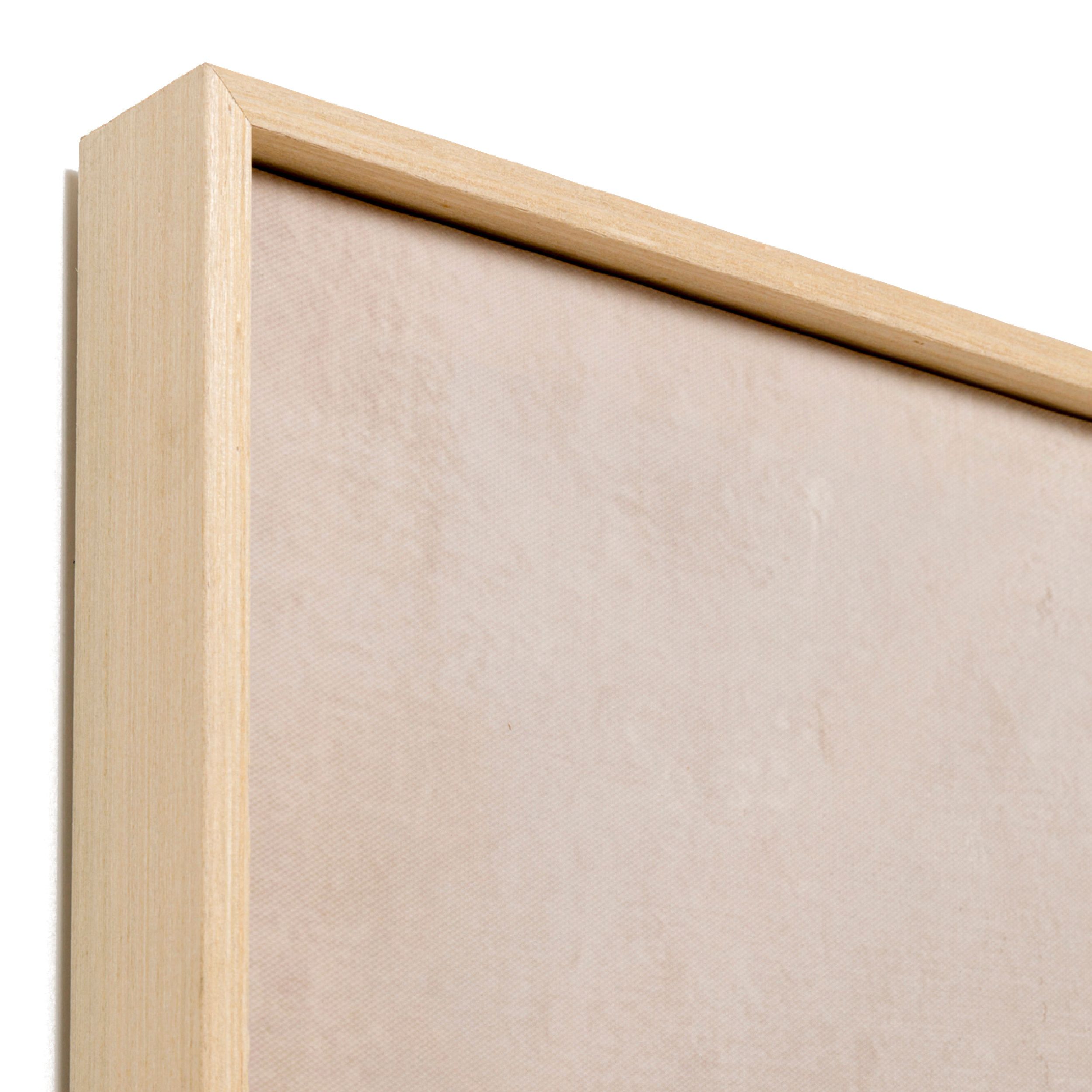 Leinwandbild Art Row Beige