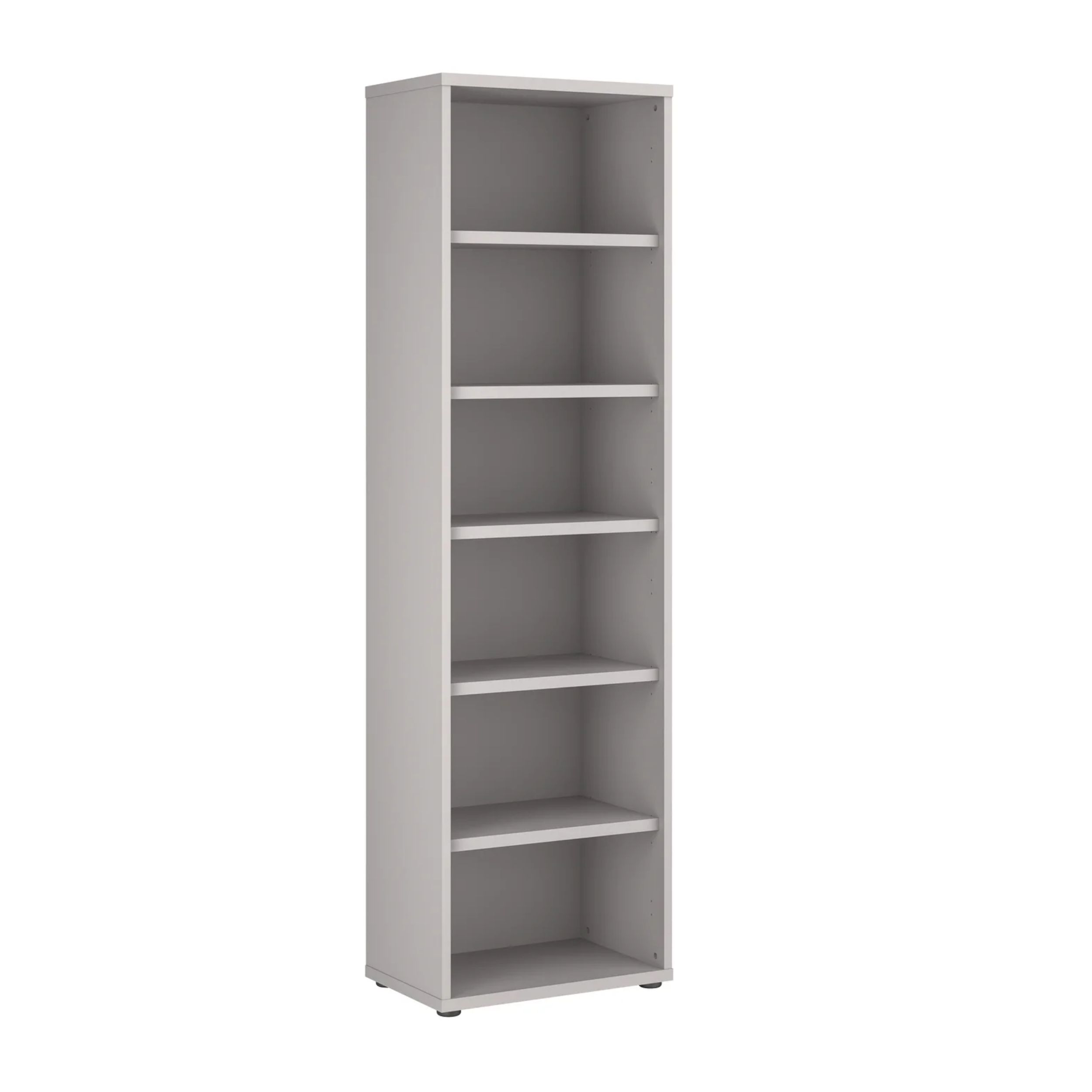 Regal EdJust grau Seitenansicht