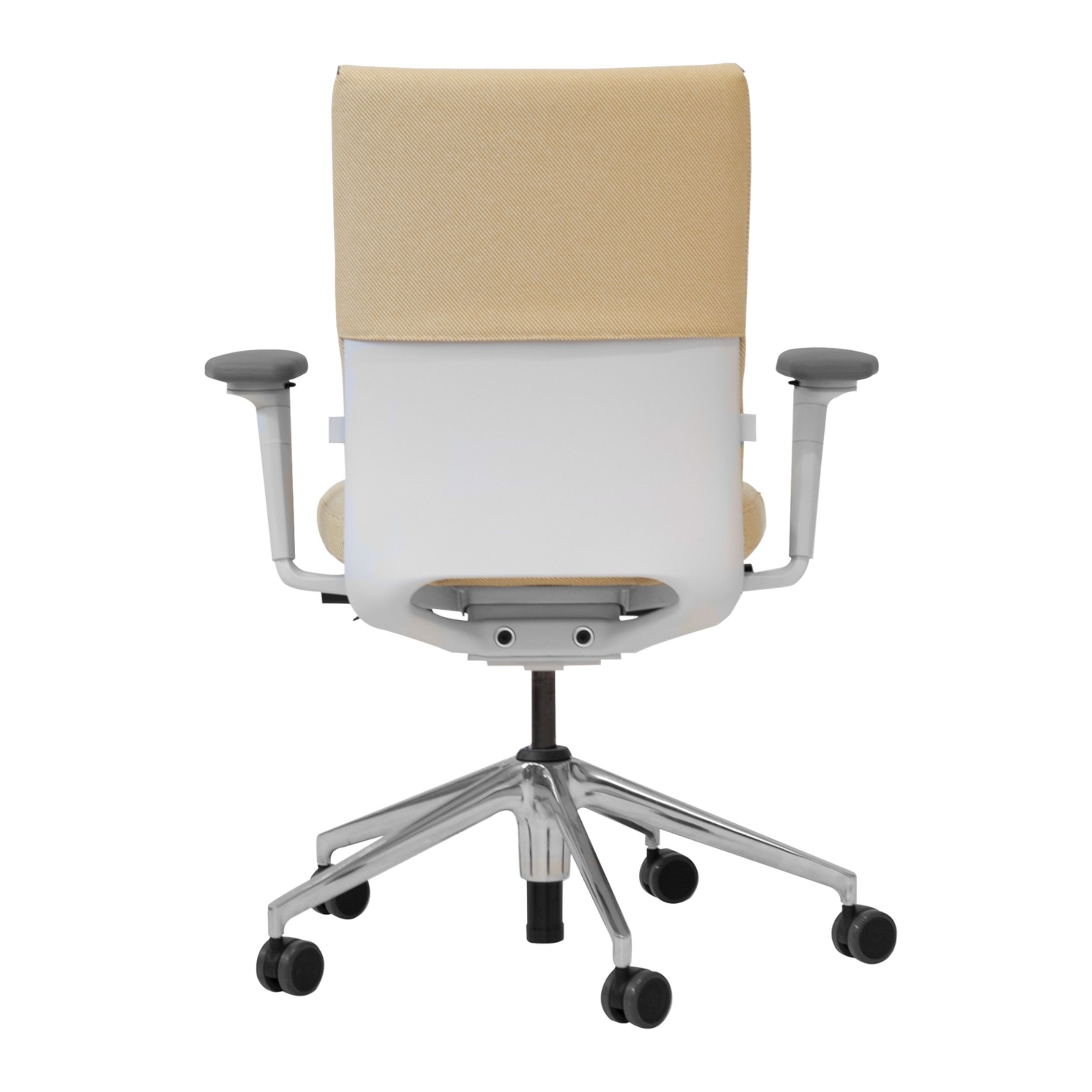 Buerostuhl ID Soft von Vitra in gelb von hinten