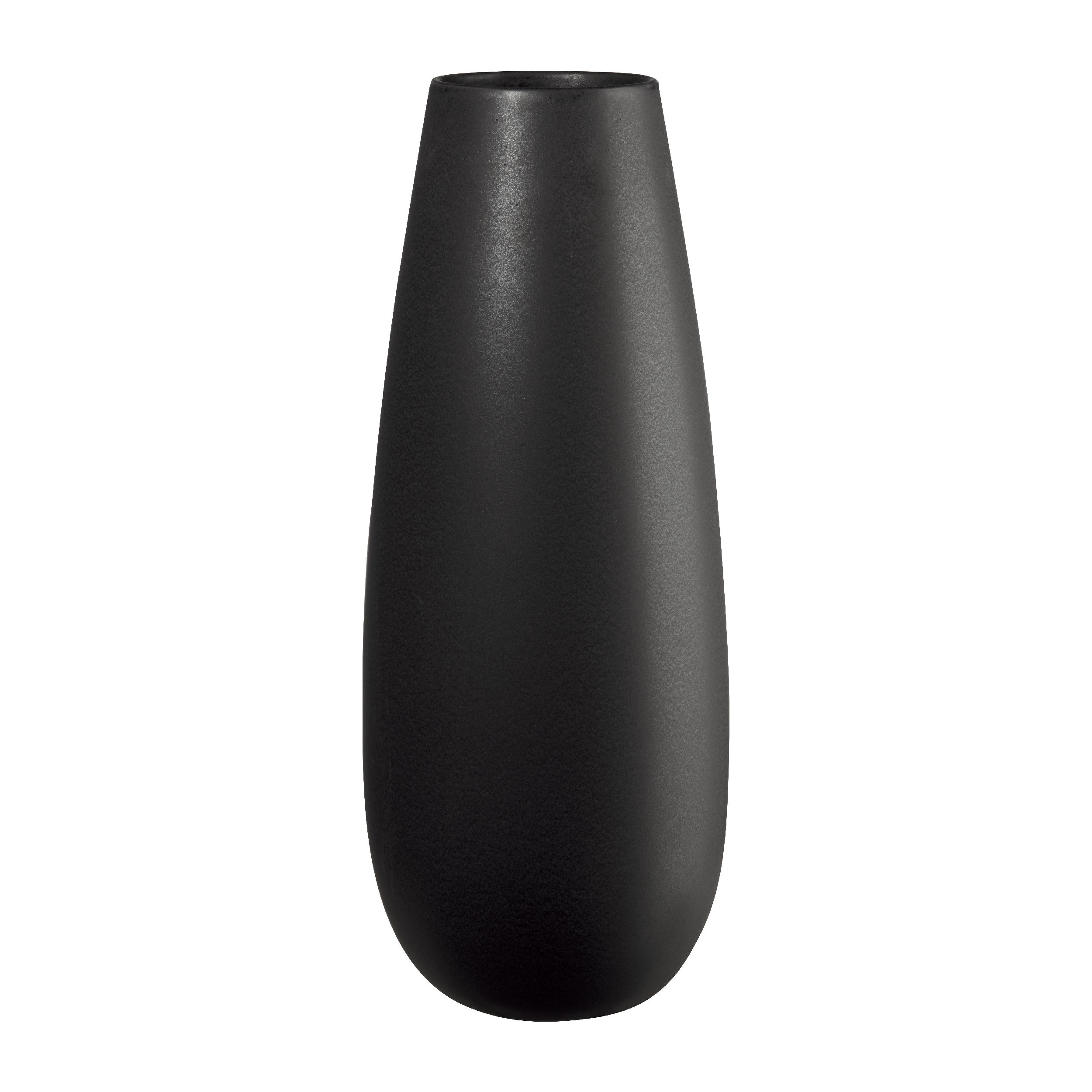 Vase XL Ease von Asa schwarz Freisteller