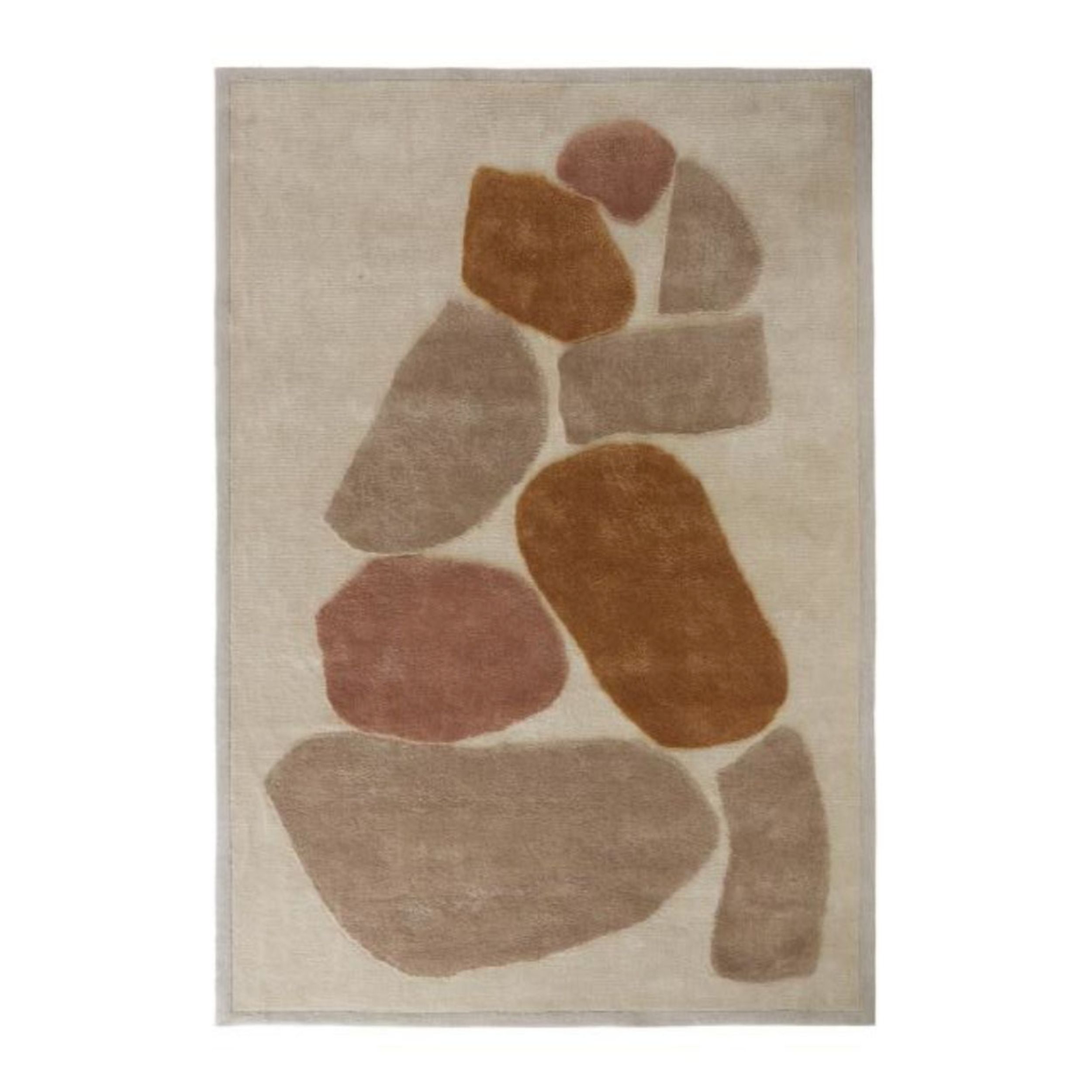 Teppich Pukka von Ligne Roset als Freisteller in beige