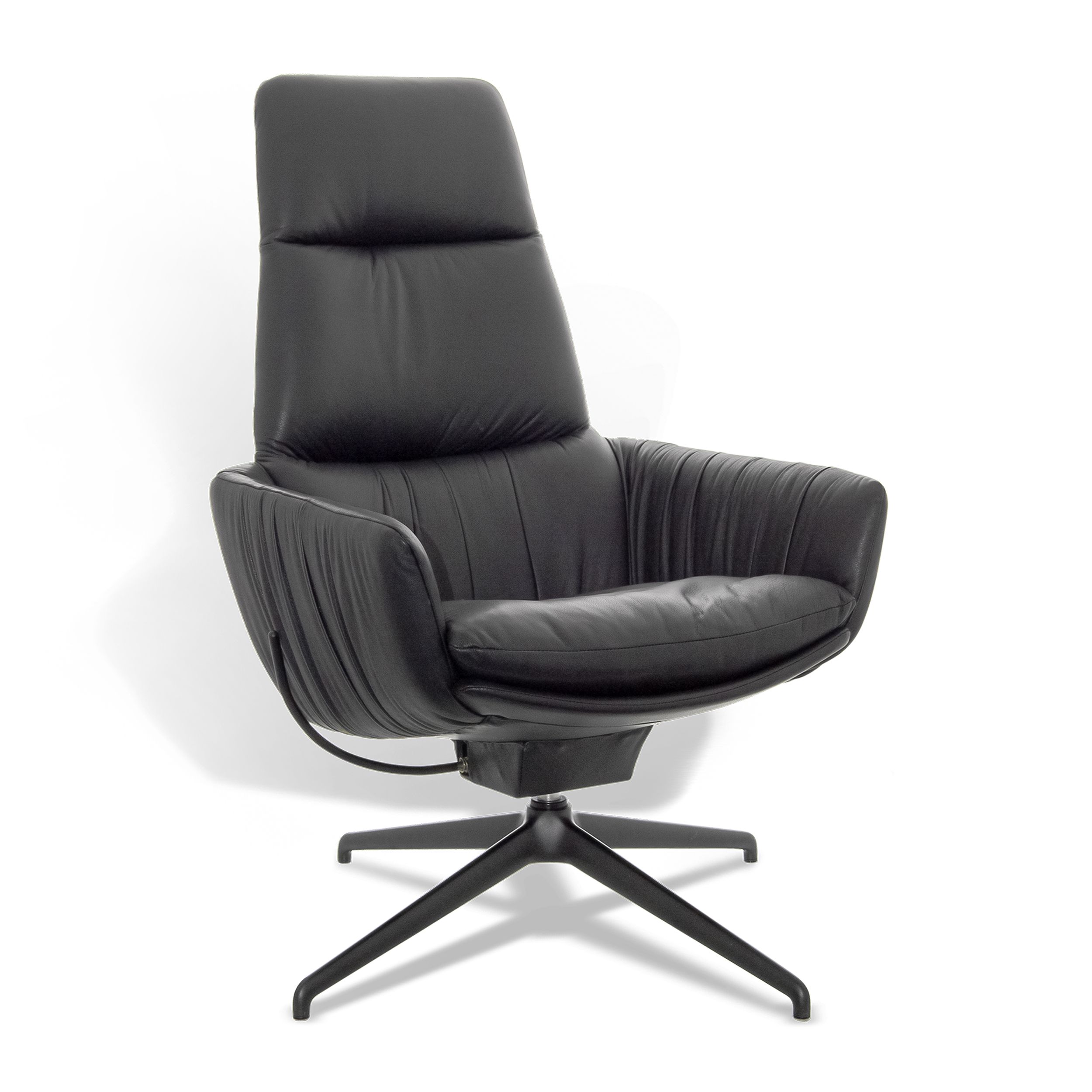 Relaxsessel Faye Casual Lounge von KFF in schwarz als Freisteller