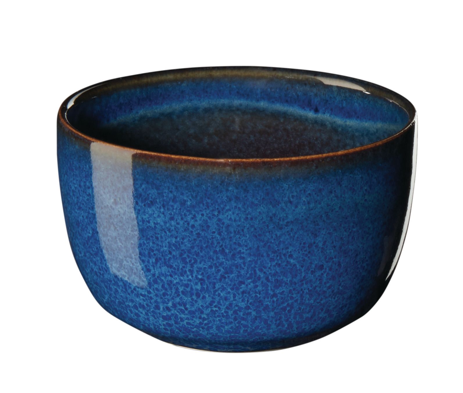 Schale Saisons von Asa blau vor weissem Hintergrund