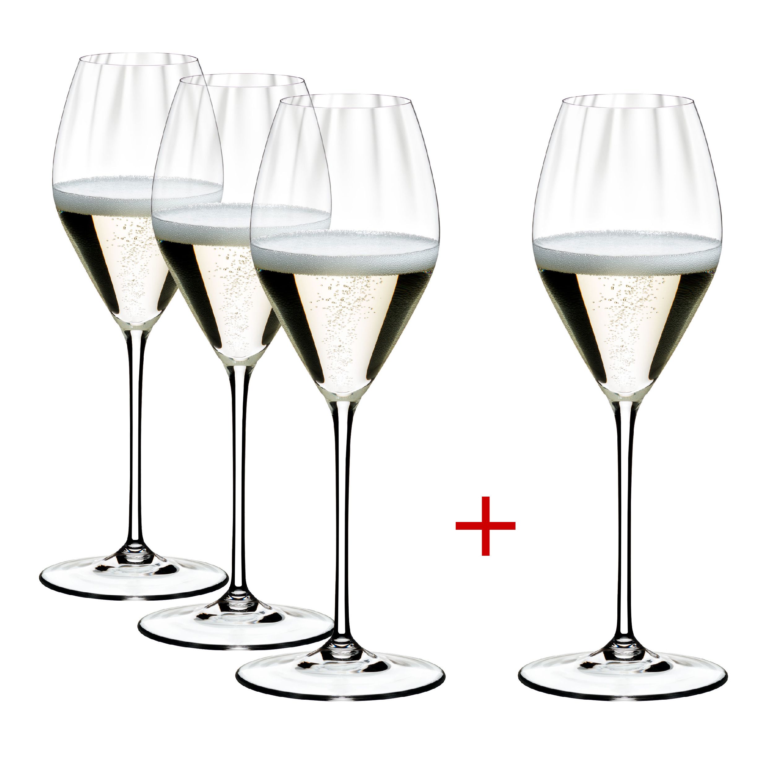 Champagnerglas Performance von Riedel klar Milieubild02
