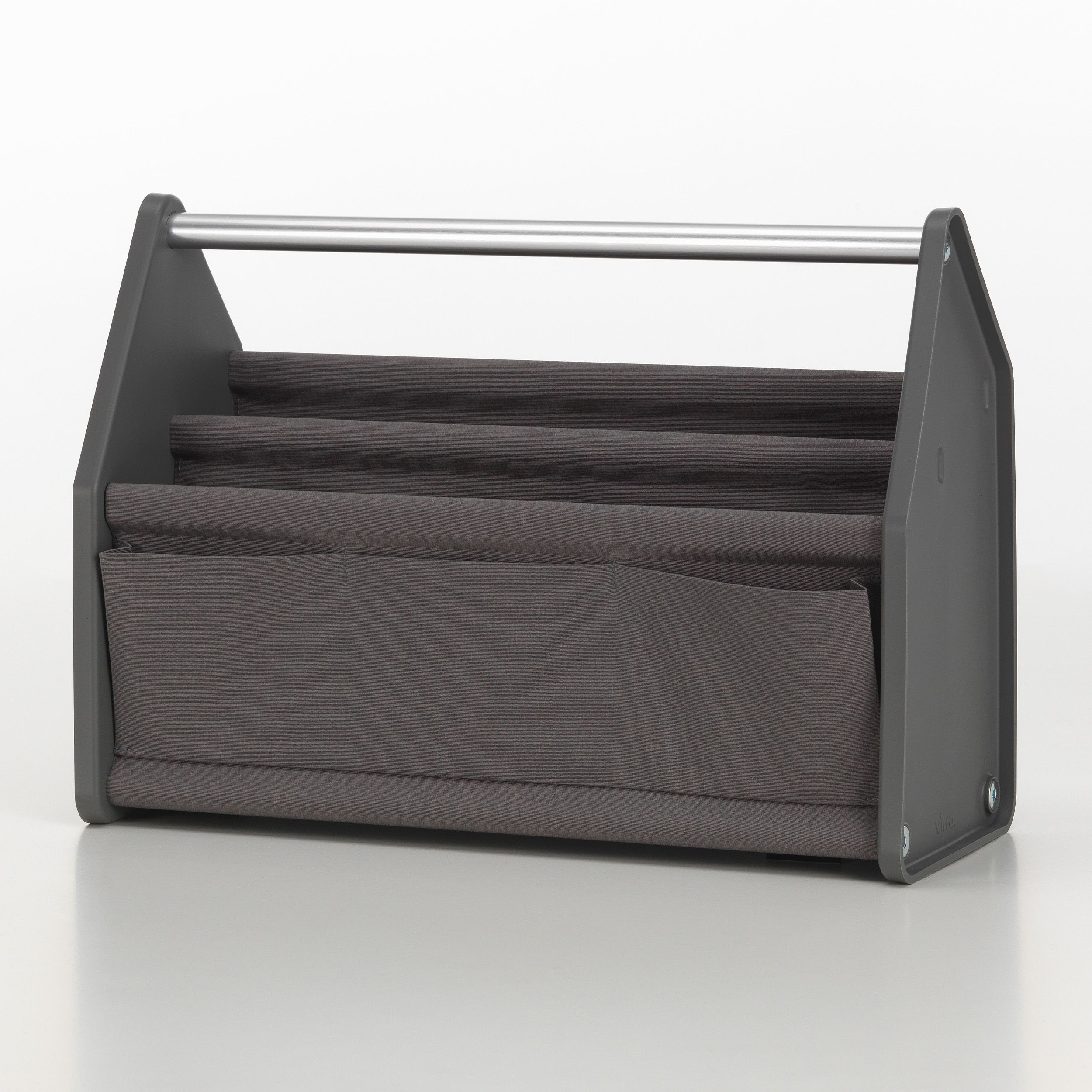 Locker Box als Freisteller in grau von Vitra