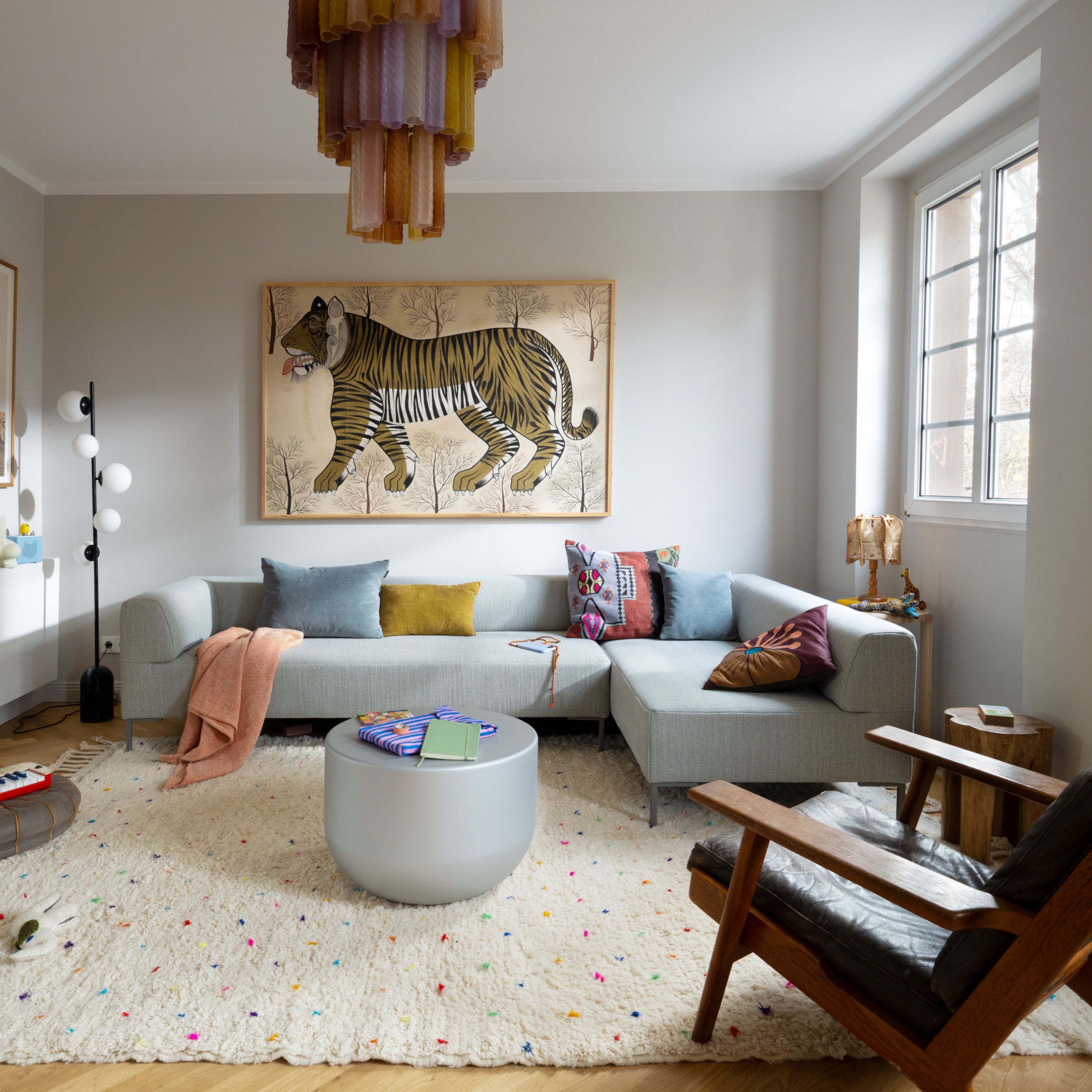 Sofa Collection Freistil 185 von Rolf Benz als Milieubild in blau