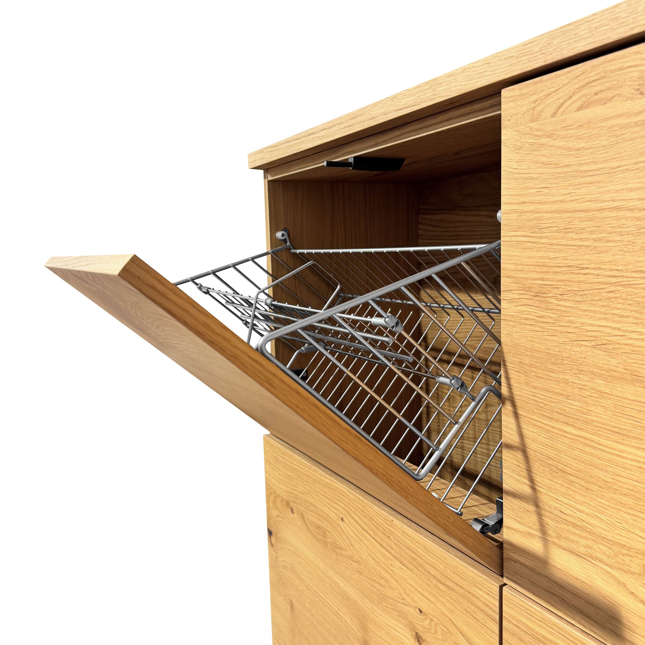 Garderobe Fox in braun von Sudbrock im Detailbild