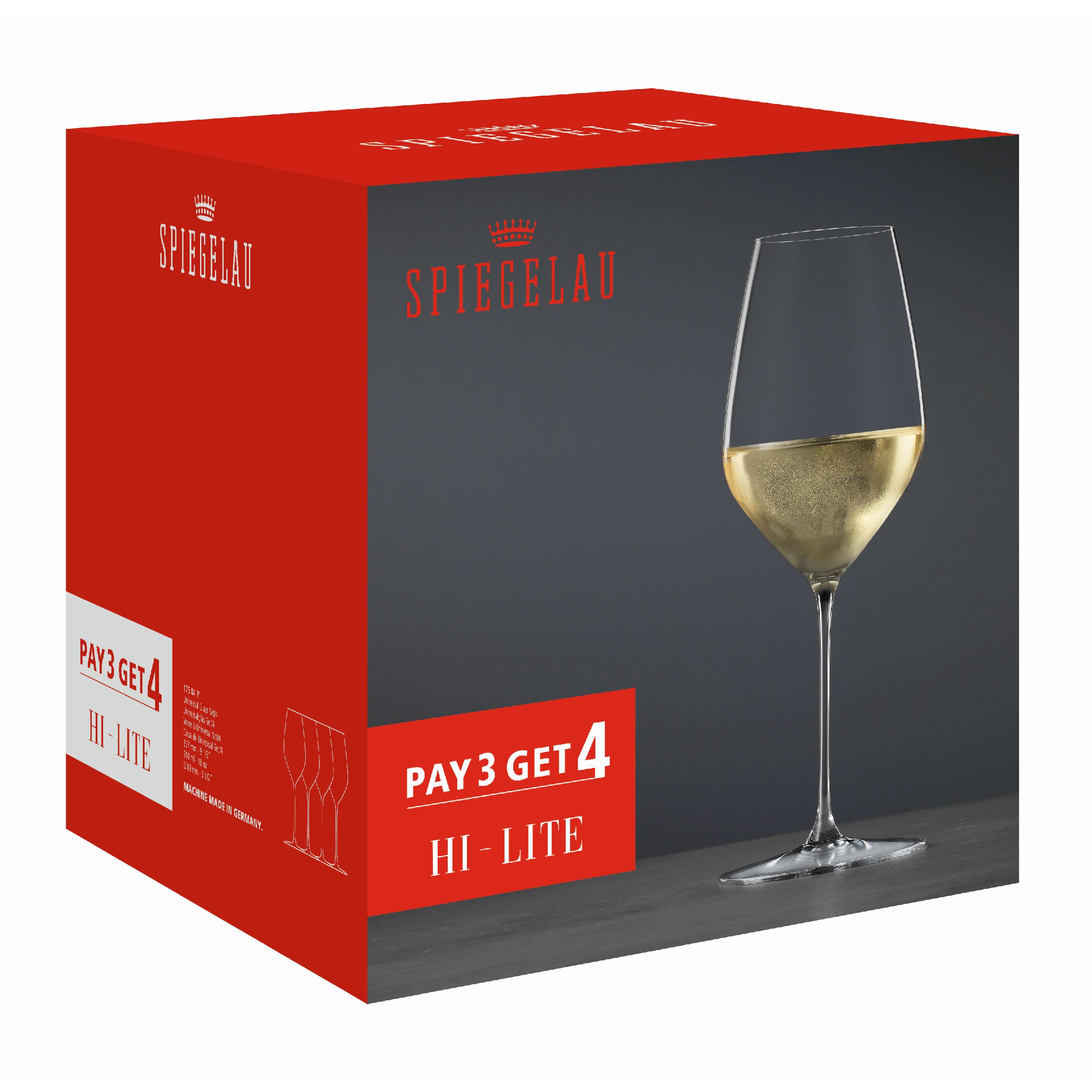 Universalglas Hi Lite von Spiegelau klar Freisteller01