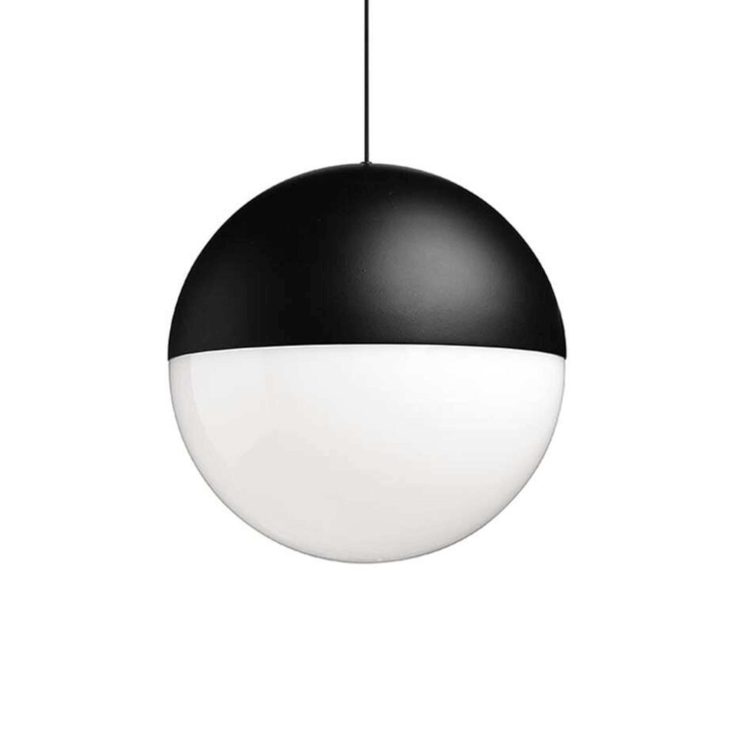 Hängeleuchte String Light Sphere von Flos in schwarz als Freisteller