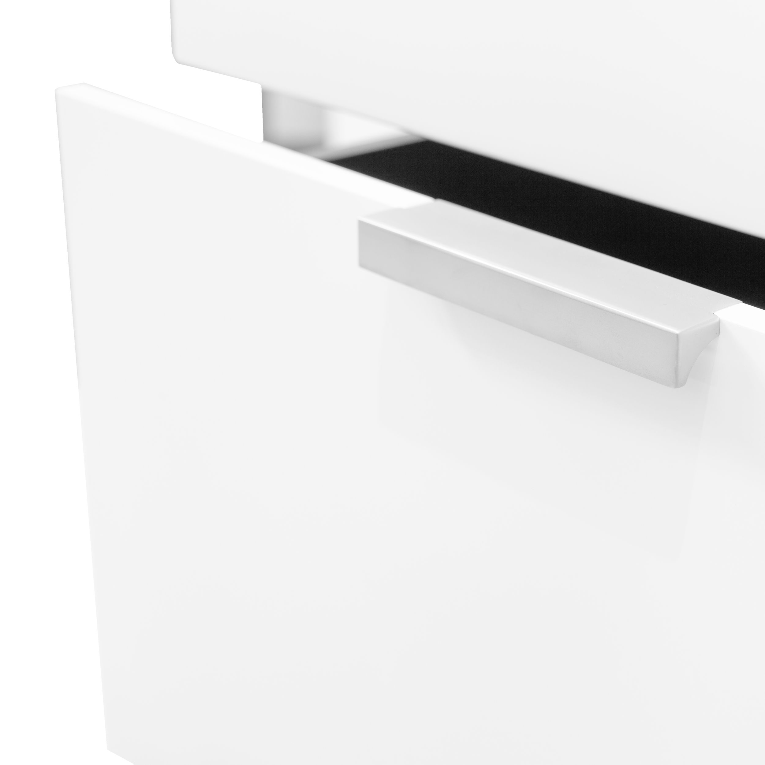 Kommode Everywhere von Ligne Roset in weiß als Detailaufnahme.
