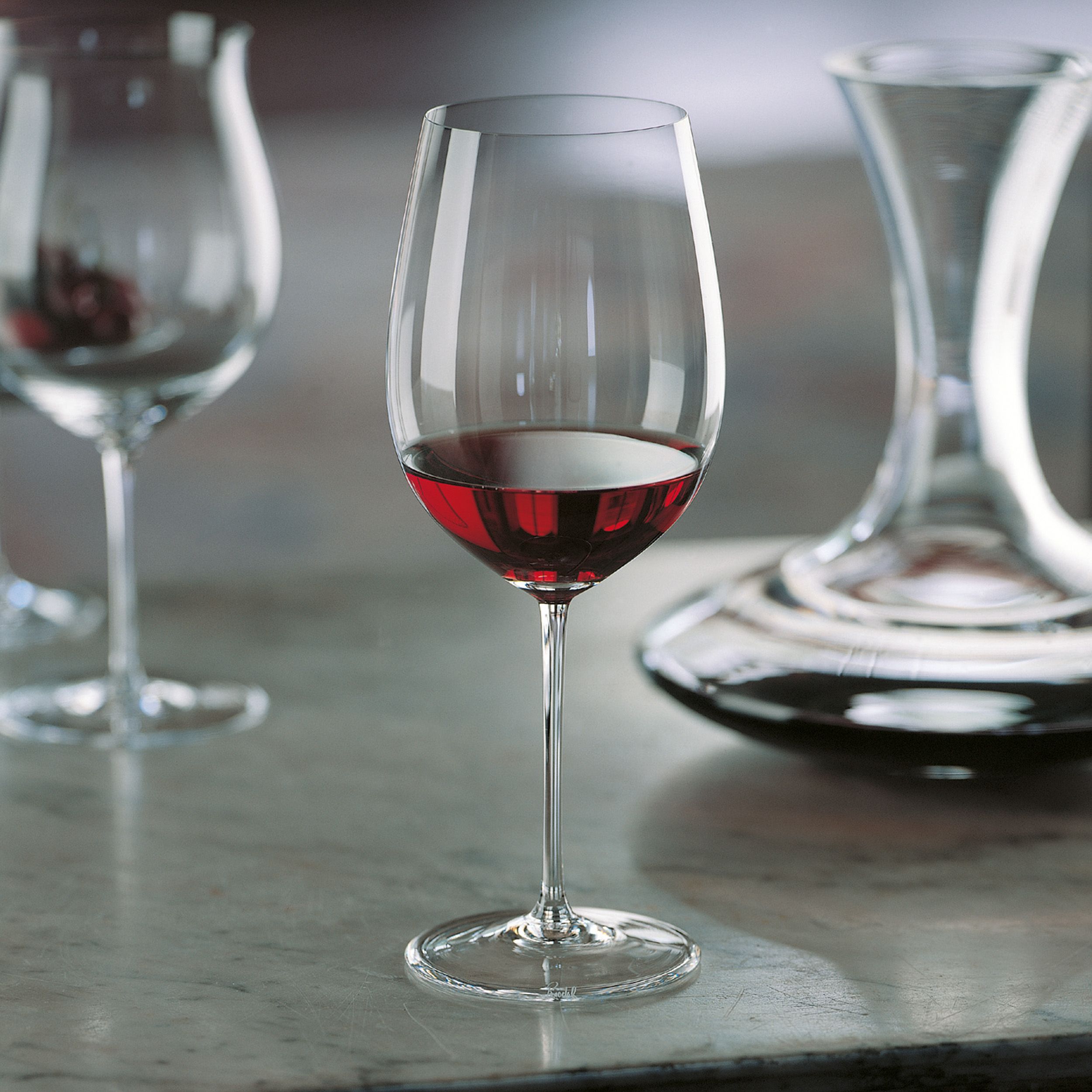 Bordeaux Grand Cru Chablis Sommeliers von Riedel klar Milieubild