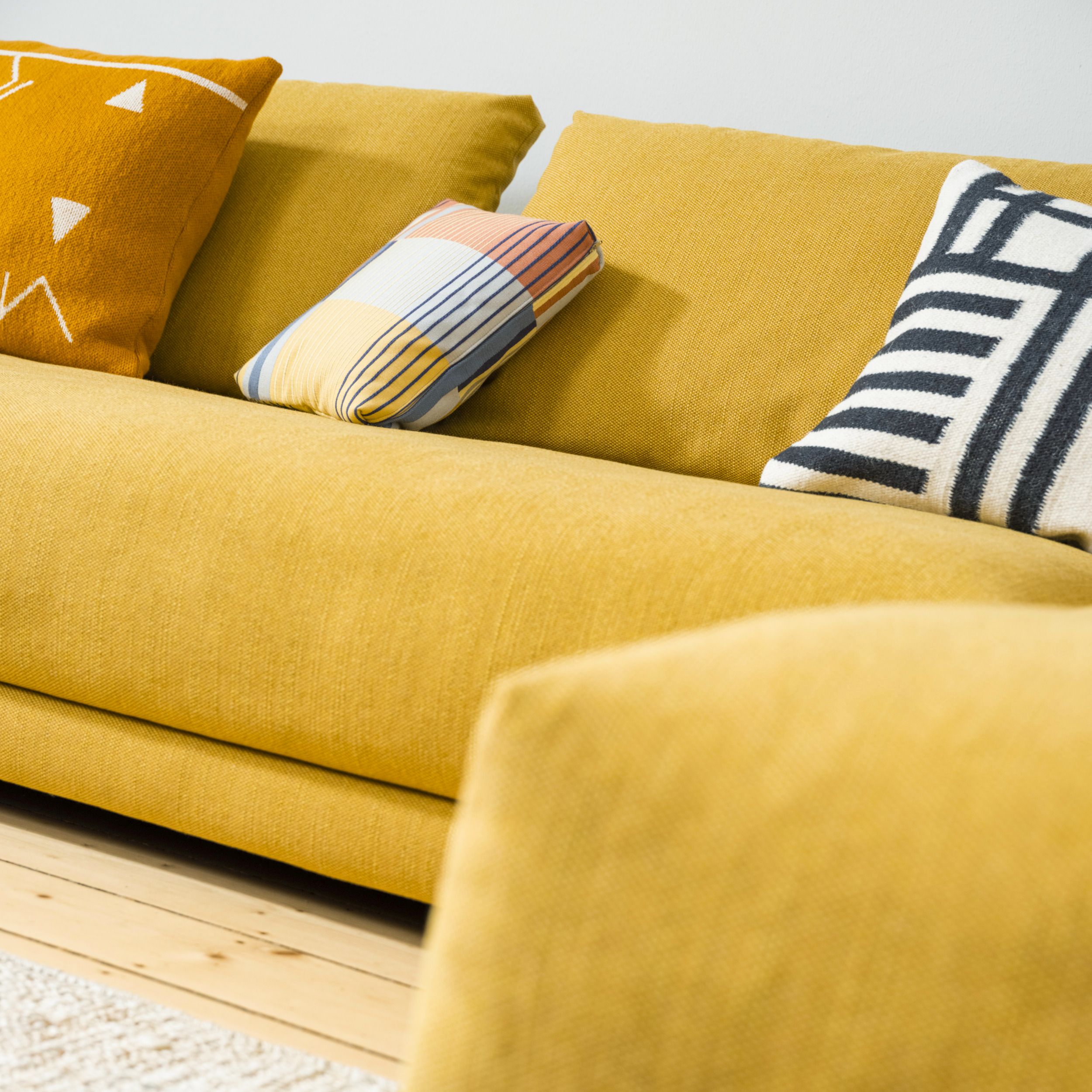Sofa Collection Freistil 142 in gelb Detailbild