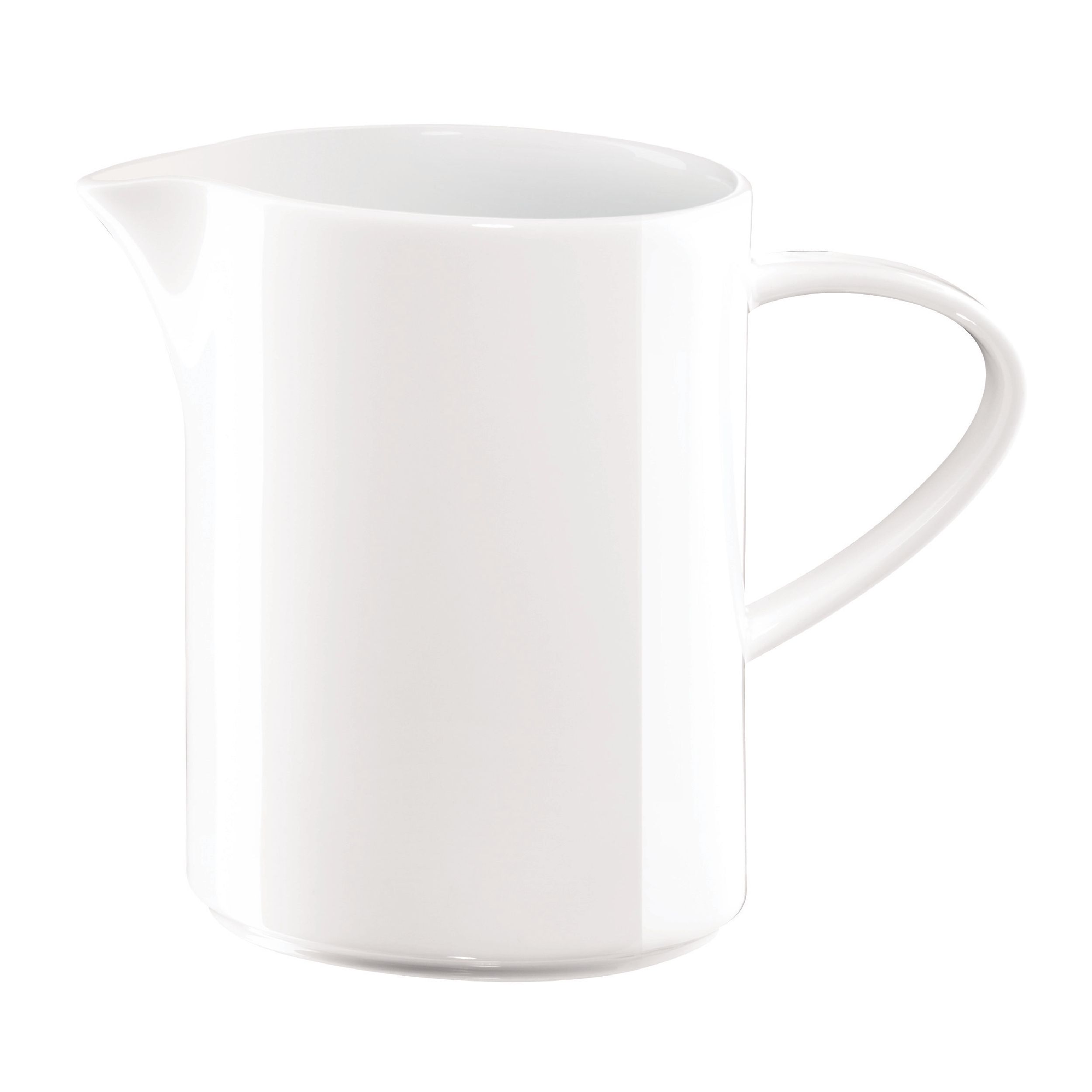 Milchkännchen A Table von Asa weiss vor weissem Hintergrund