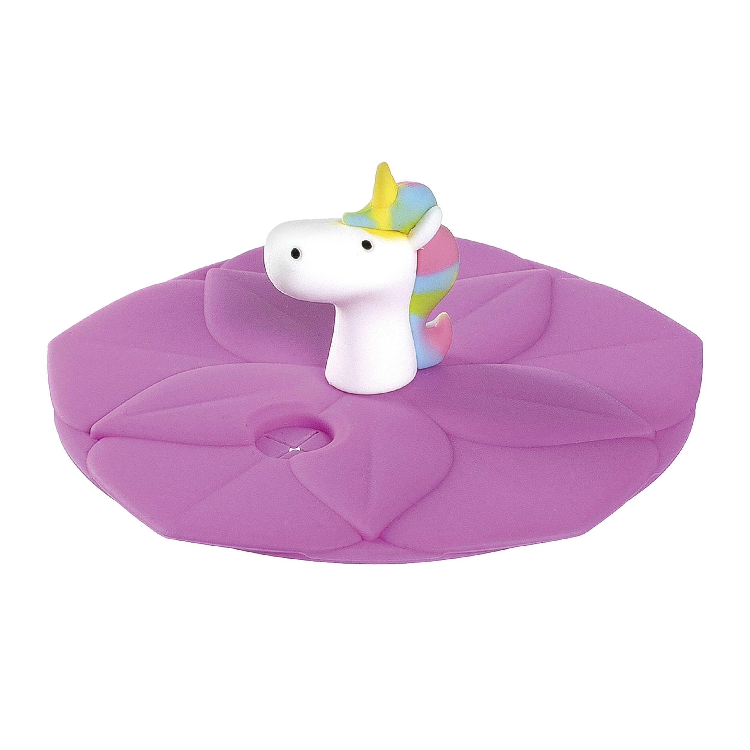 Deckel Bambini Einhorn von Leonardo pink vor weissem Hintergrund