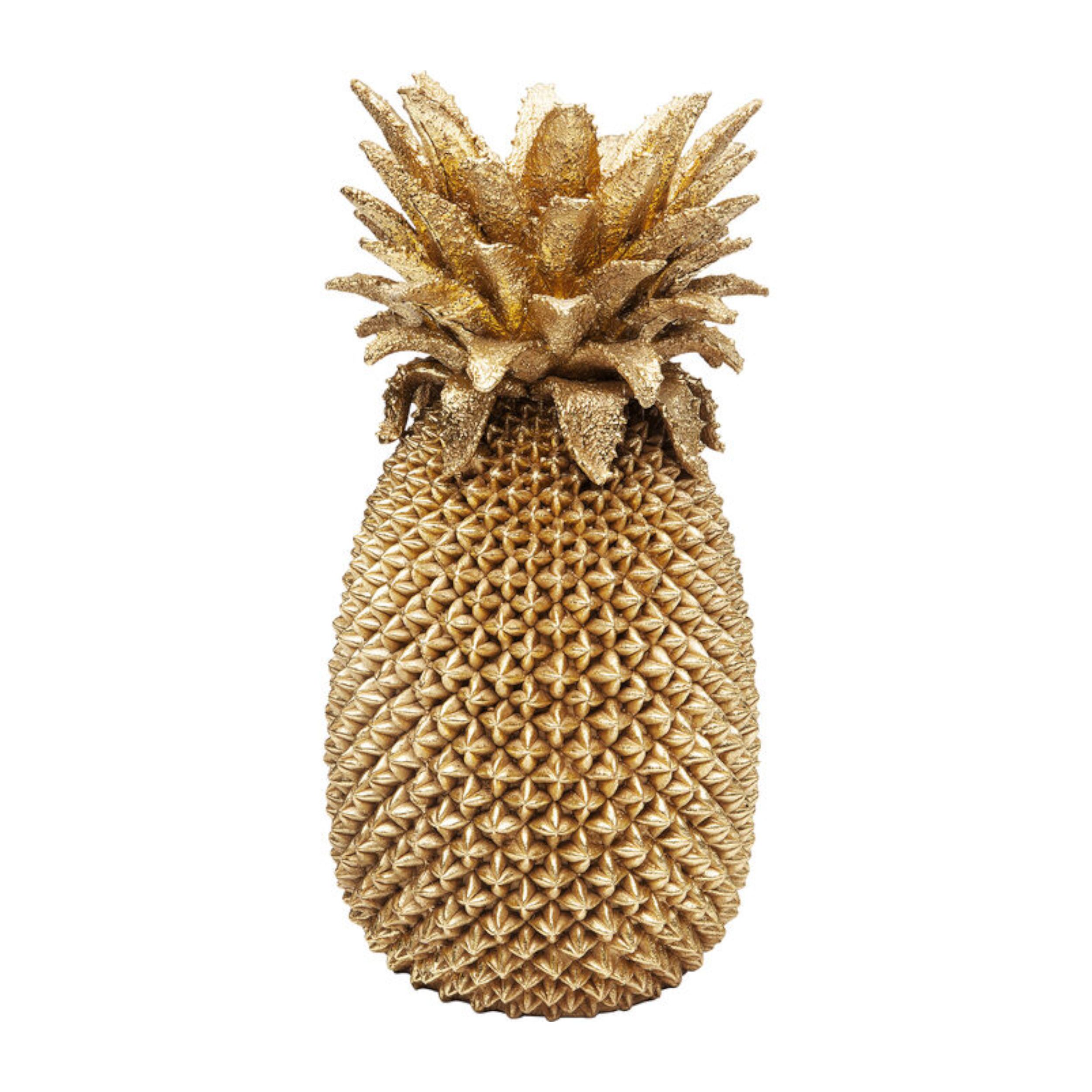 Vase Pineapple gold Freisteller