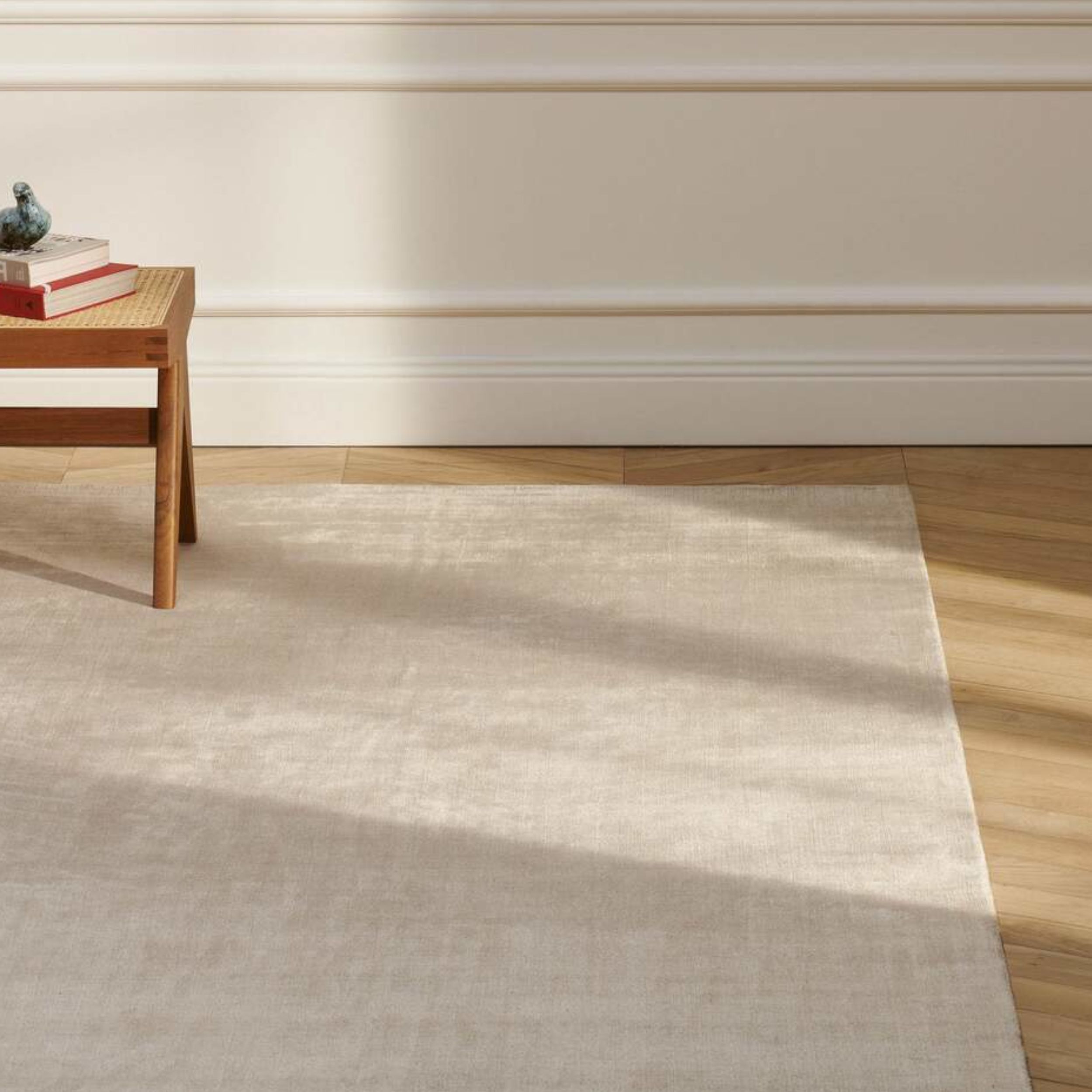 Teppich Atacama 3 in Beige von Cassina als Milieubild 