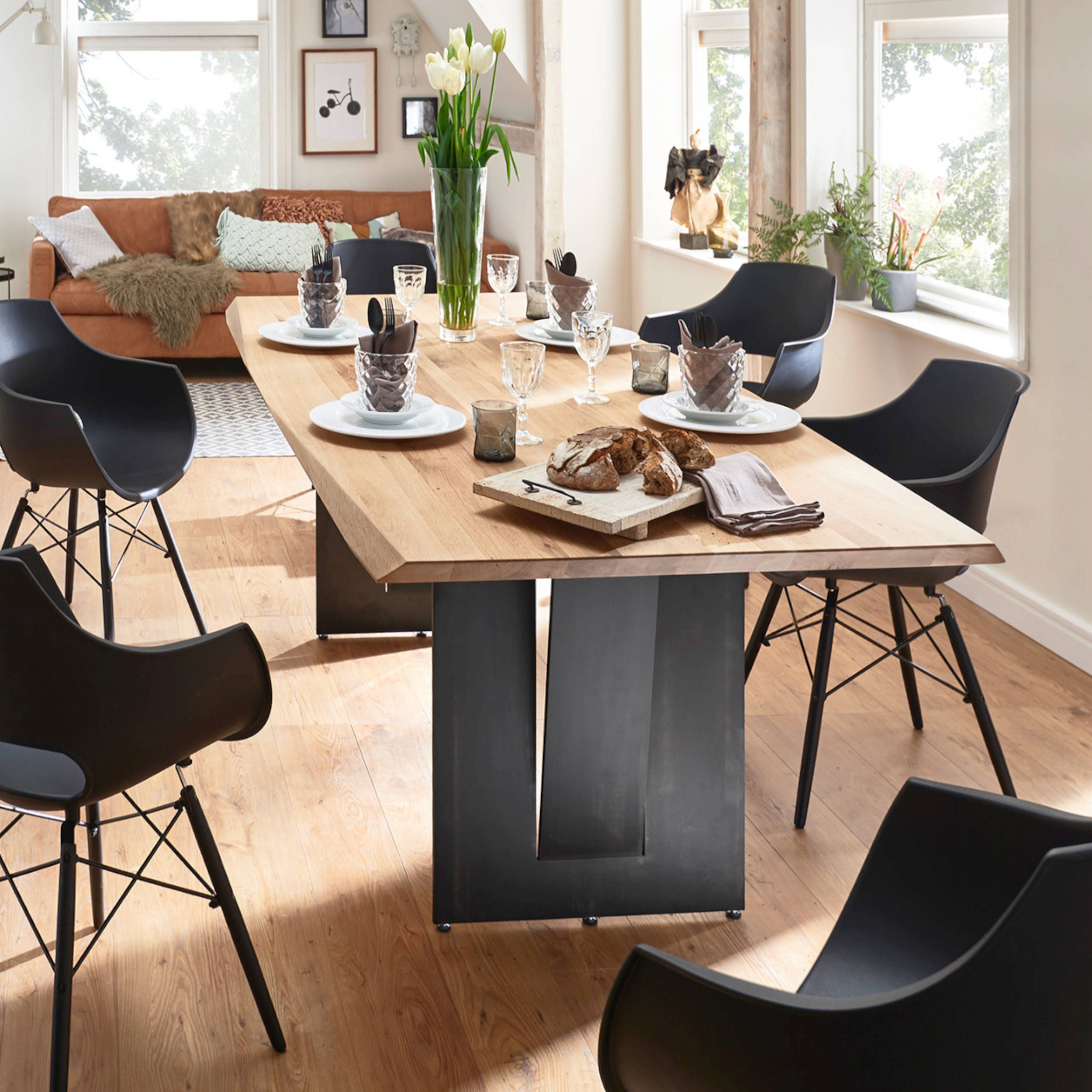 Schalenstuhl Jazz von Bodahl in schwarz als Milieubild