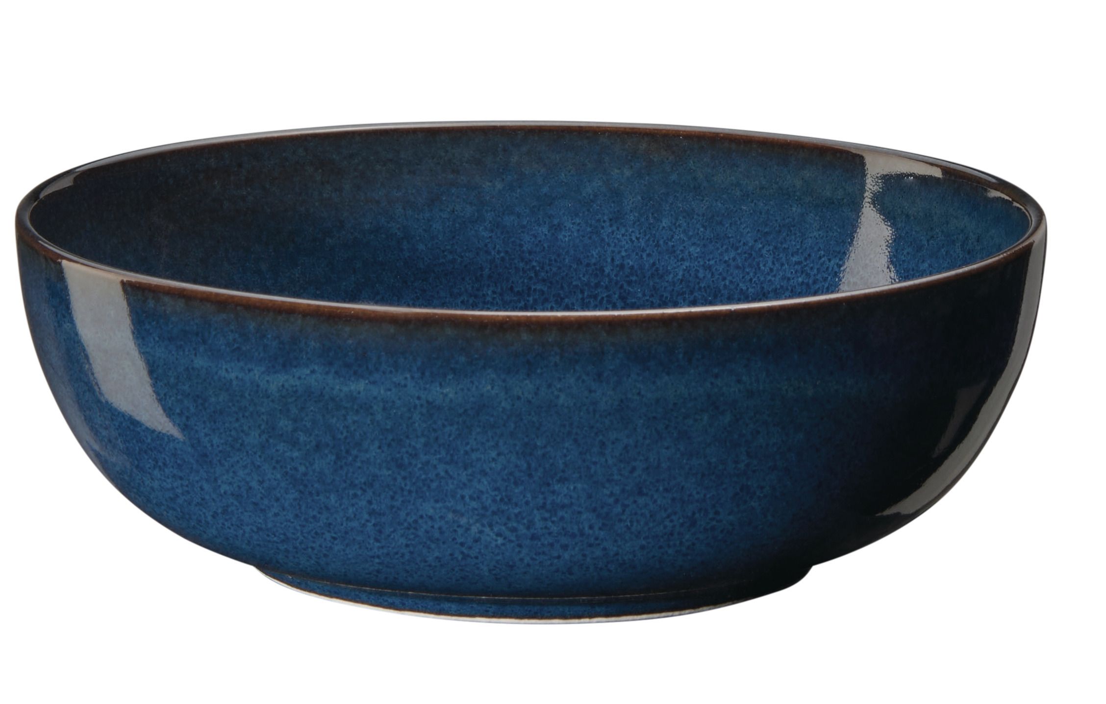 Schale Saisons von Asa blau vor weissem Hintergrund